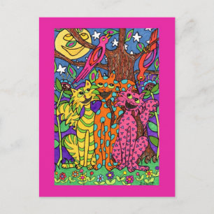 Carte Postale Chansons de nuit