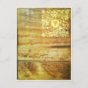 Carte Postale Chansons oubliées de guitare "Embertime"