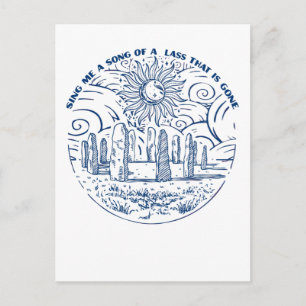 Carte Postale Chante-moi une chanson