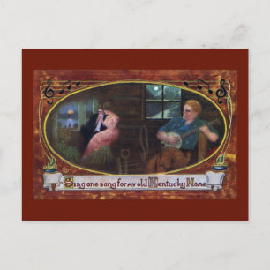 Carte Postale Chanter une chanson pour mon ancienne maison du Ke