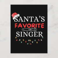 Chanteur favori de père Noël