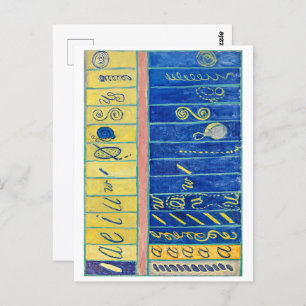 Carte Postale Chaos primitif 13 Hilma af Klint