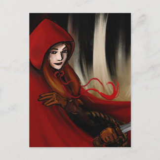 Carte Postale Chapeau rouge