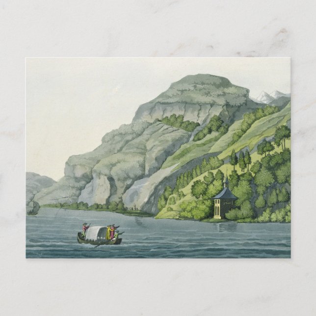 Carte Postale Chapel of William Tell, from 'Customs of the Vario (Devant)