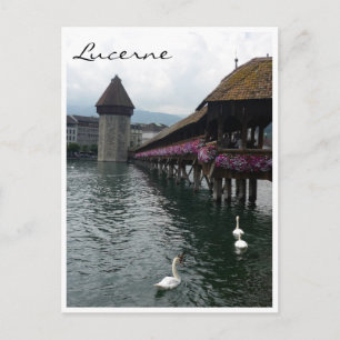 Carte Postale chapelle pont cygnes