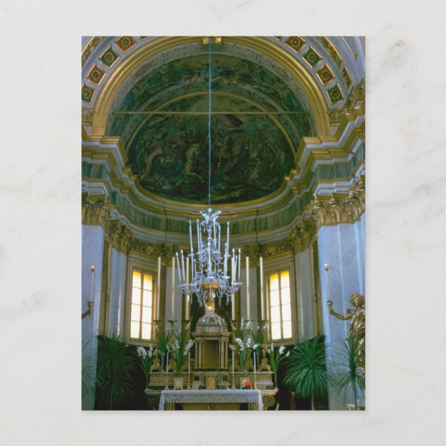 Carte Postale Chapelle sacrement Réservée, Saint Pierre, Rome (Devant)