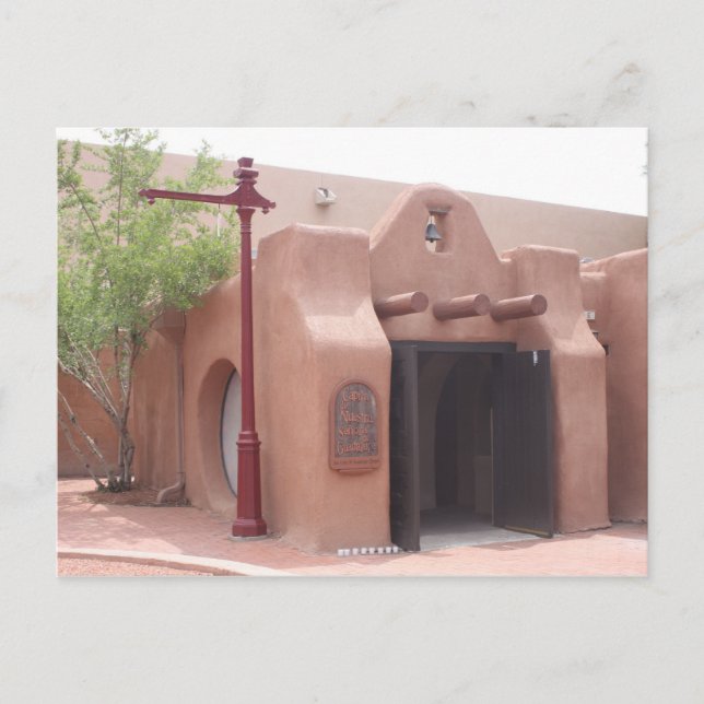 Carte Postale Chapelle, vieille ville, Albuquerque, nanomètre (Devant)