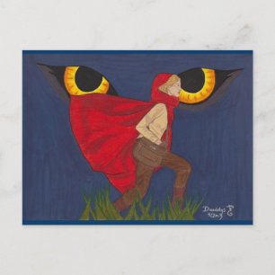 Carte Postale "Chaperon rouge" par Daedelys