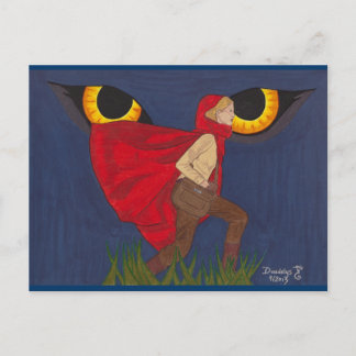 Carte Postale "Chaperon rouge" par Daedelys