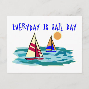Carte Postale Chaque Jour Est Jour De Voile