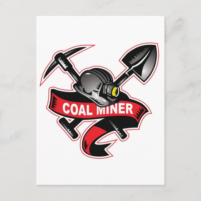 Carte Postale CHARBON MINER tatouage.jpg (Devant)