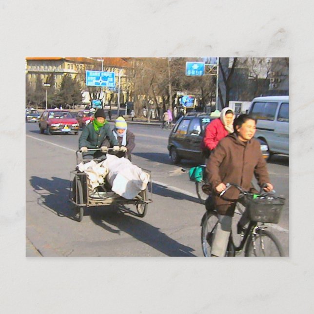 Carte Postale Charge lourde (Devant)