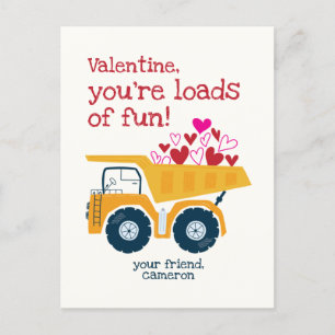Carte Postale Chargement de Camion-Camion-Camion de Saint-Valent