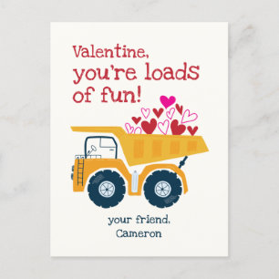 Carte Postale Chargement de Camion-Camion-Camion de Saint-Valent