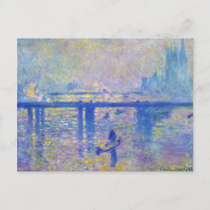 Carte Postale Charing Cross Bridge Claude Monet