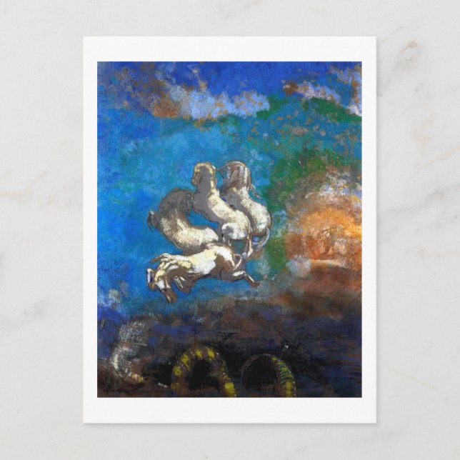 Carte Postale Chariot d'Apollon, Redon (Devant)