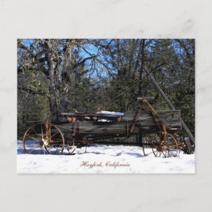 Carte Postale Chariot Historique à Six Ressorts.......