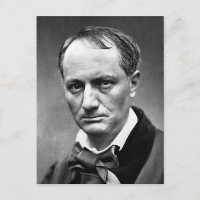 Carte Postale Charles Baudelaire (Devant)