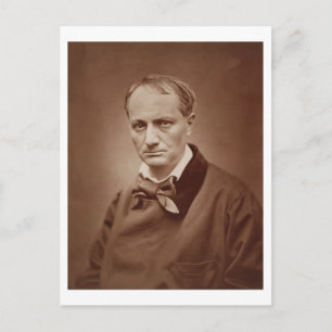 Carte Postale Charles Baudelaire (1821-67), poète français, port