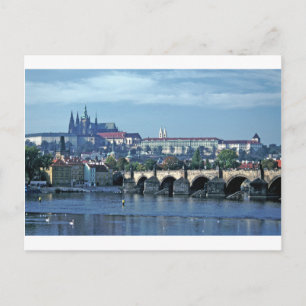 Carte Postale Charles Brdge Château de Prague Tom Wurl.jpg