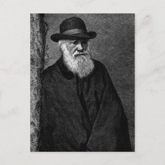 Carte postale Charles Darwin