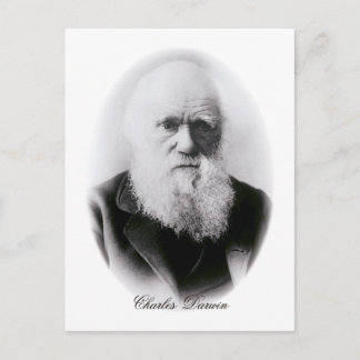 Carte Postale Charles Darwin Vignette