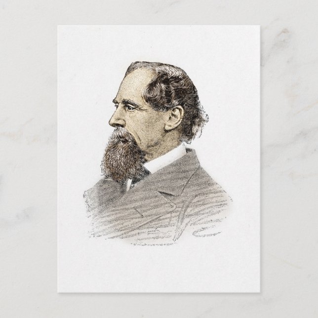 Carte Postale Charles Dickens (Devant)