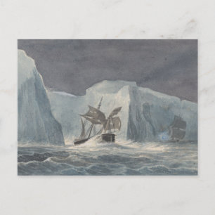 Carte Postale Charles Hamilton Smith - L'Erebus passant