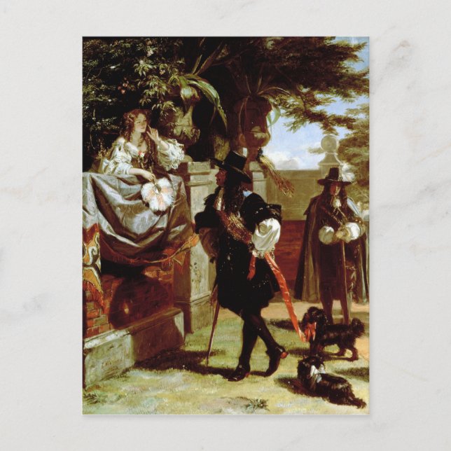 Carte Postale Charles II et Nell Gwynne (Devant)