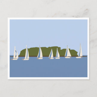 Carte postale Charles Island Milford CT