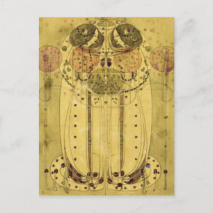 Carte Postale Charles Rennie Mackintosh - La Wassail