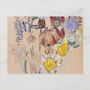 Carte Postale Charles Rennie Mackintosh - Mont Louis - Fleur