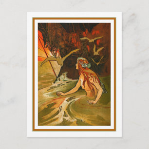 Carte Postale Charles Robinson - La Sirène