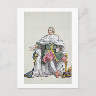 Carte Postale Charles XII (1682-1718) Roi de Suède de 'Receu