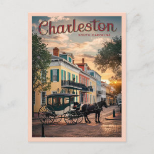 Carte Postale Charleston, Caroline du Sud