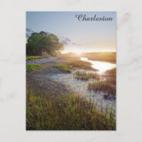 Charleston Caroline du Sud Basse Pays Coucher du s