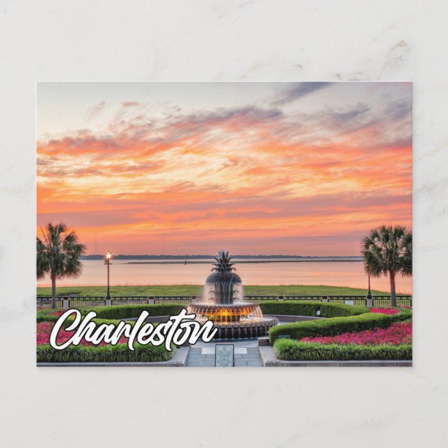 Carte Postale Charleston, Caroline du Sud, États-Unis (Devant)