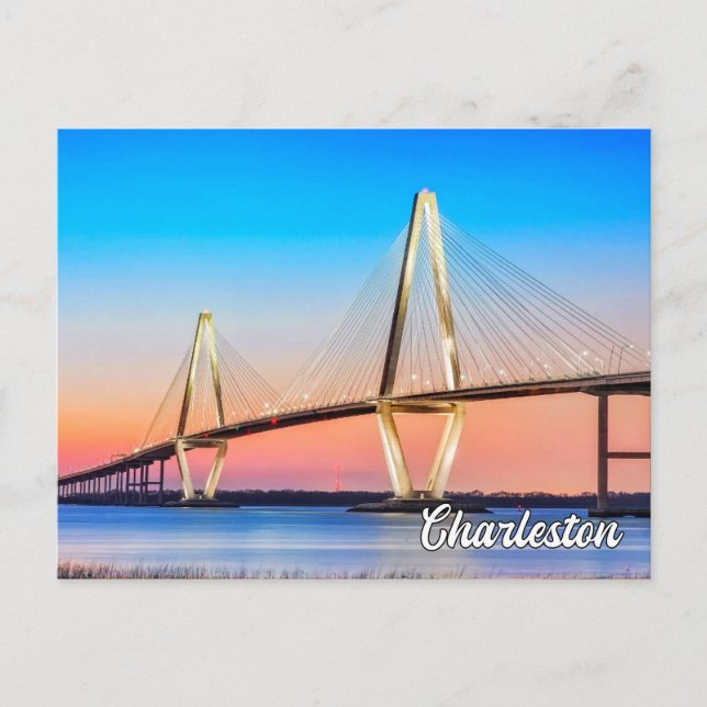 Carte Postale Charleston, Caroline du Sud, États-Unis (Devant)