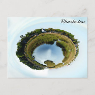 Carte Postale Charleston Sud Carolina Marsh Nature Photo