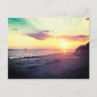 Carte Postale Charleston Sunset