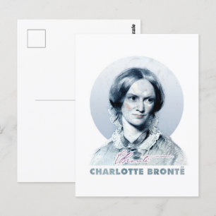 Carte Postale Charlotte Bronte Richmond Peinture Portrait