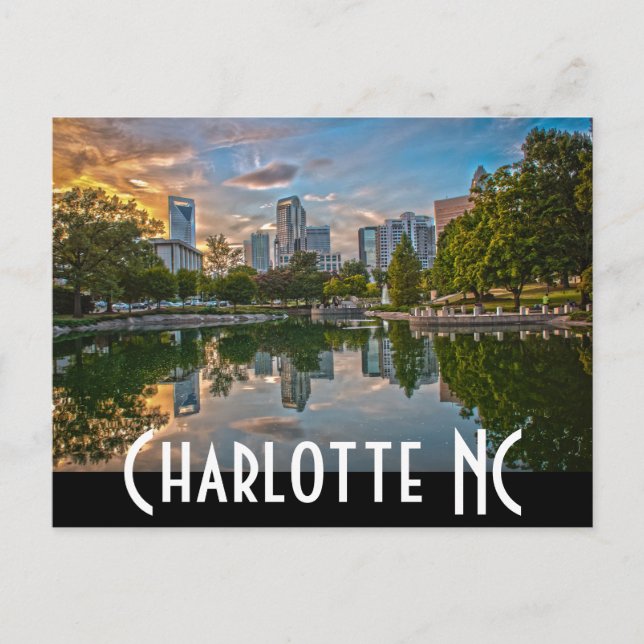 Carte Postale Charlotte NC (Devant)