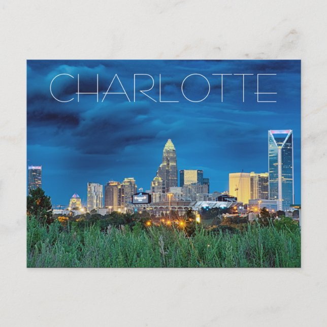Carte Postale Charlotte NC (Devant)