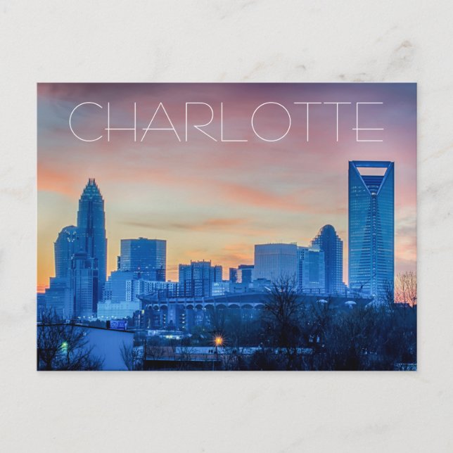 Carte Postale Charlotte NC (Devant)