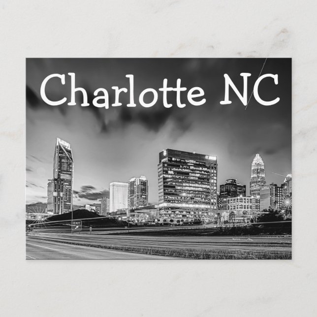 Carte Postale Charlotte NC (Devant)
