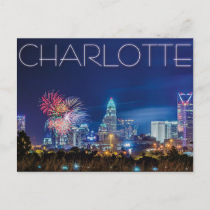 Carte Postale Charlotte NC