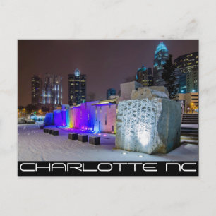 Carte Postale Charlotte NC -QUEEN CITY