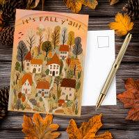 Charmant village d'automne C'est automne Y'all mig