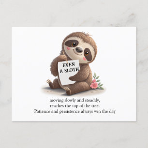 Carte Postale Charmante Sloth