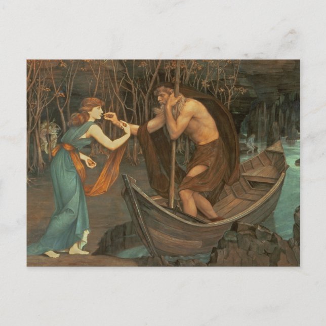 Carte Postale Charon et Psyche (Devant)
